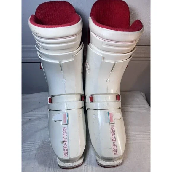 Salomon SX82 Rear Entry Ski Boots HPC Alpine Skiing Size 55 335 mm Vintage - Picture 3 of 6